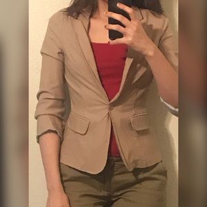 Khaki blazer